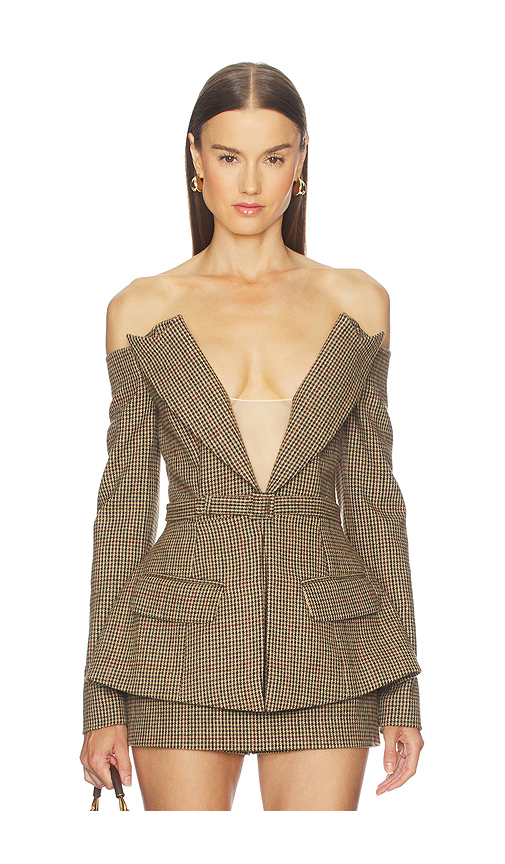 SANS FAFF Delaney Blazer in Grey. S. Also in