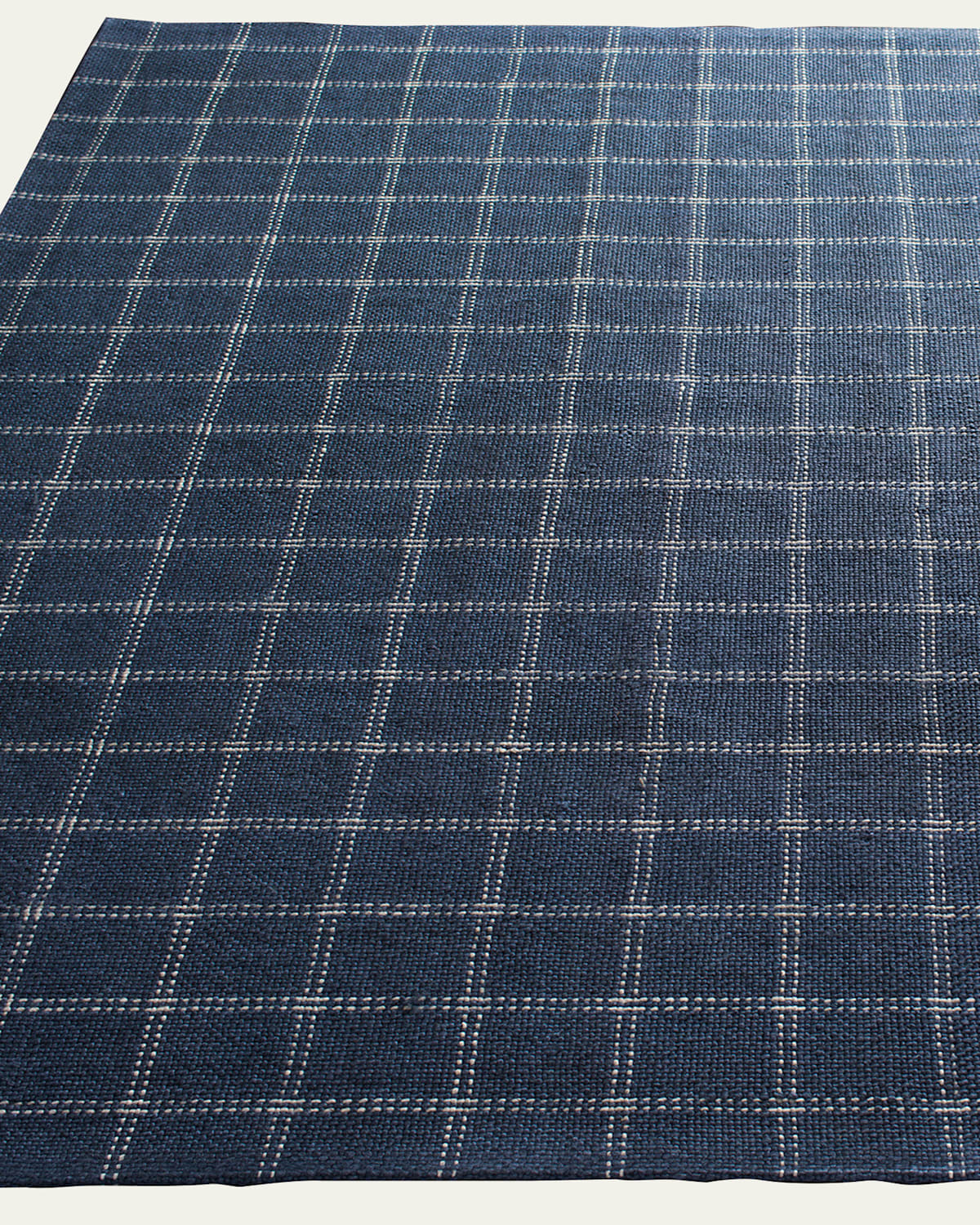 Tamworth Check Hand-Woven Rug, 8' x 10'