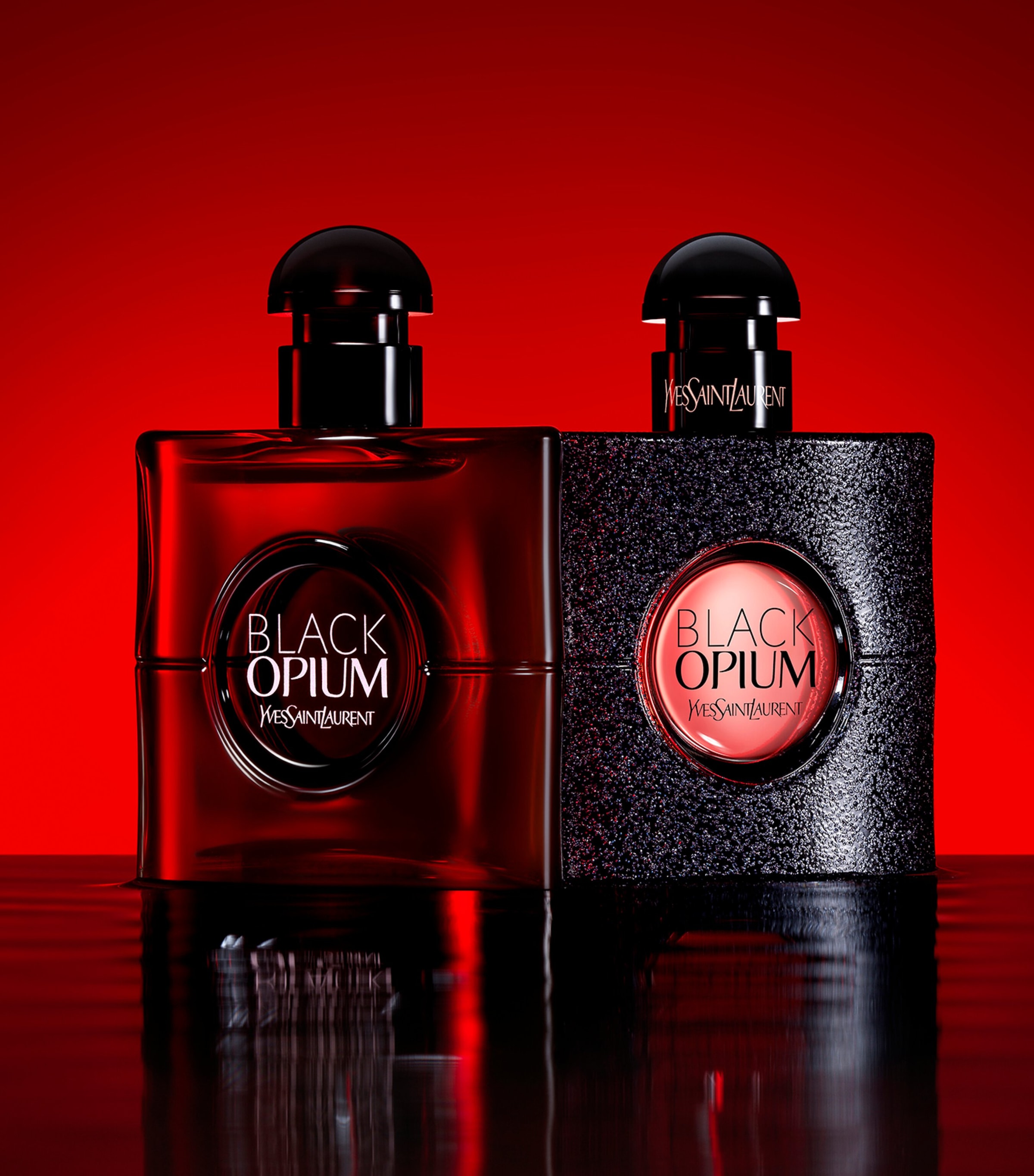 Black Opium Eau de Parfum Over Red