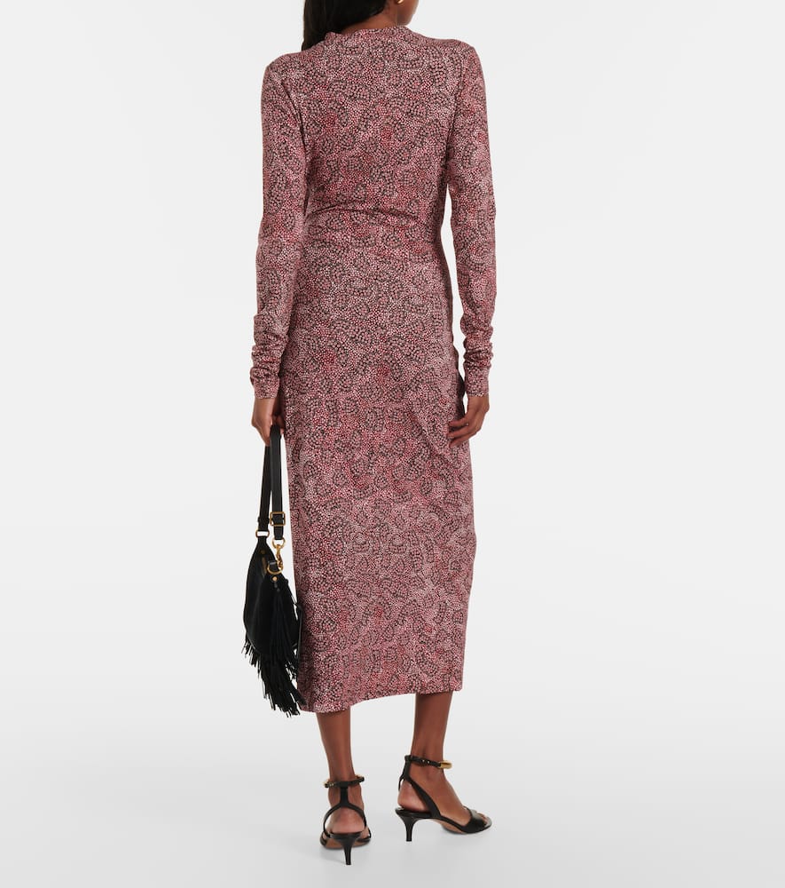 Lisy jersey wrap dress