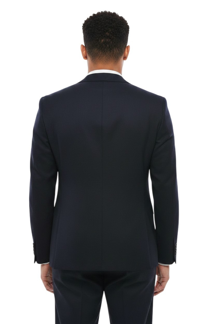 Blue Single Breasted Blazer