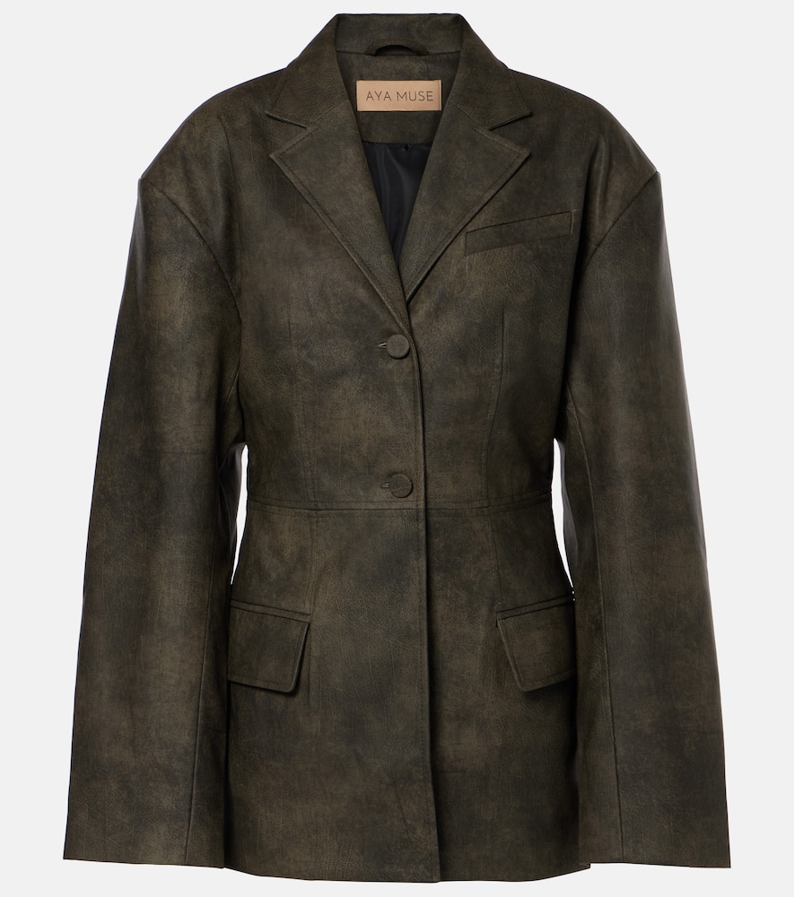Kaya faux leather jacket