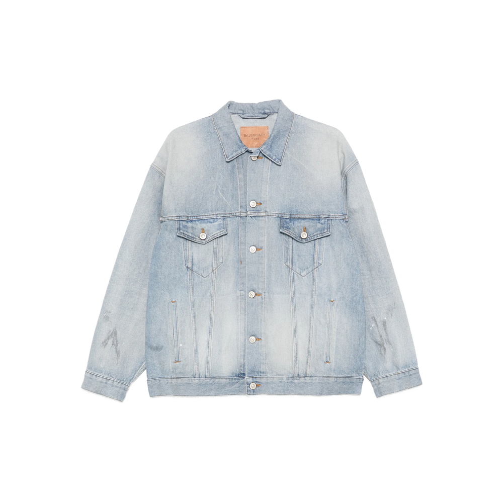 Balenciaga - collared regular jacket long sleeves pocket