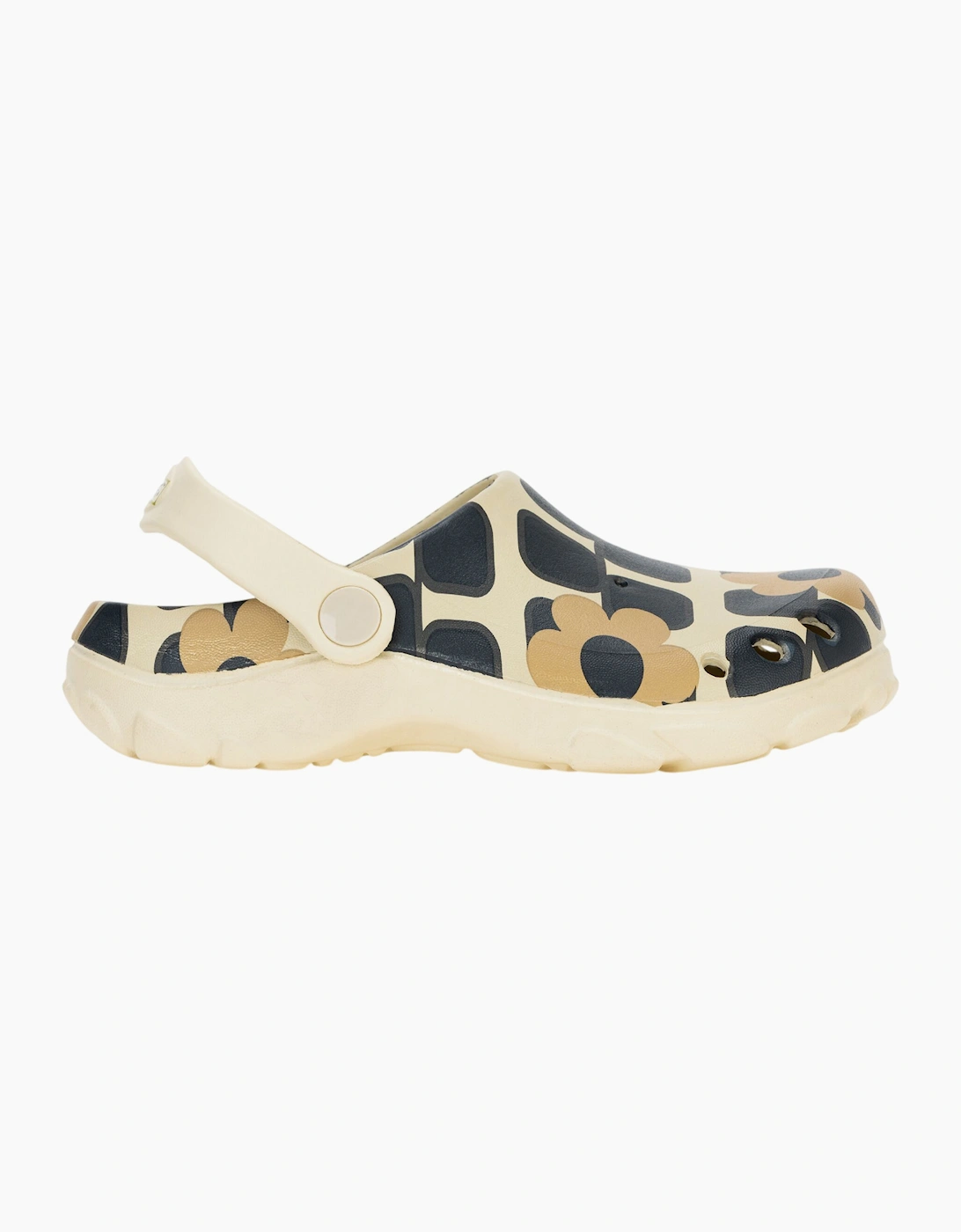 Regatta Childrens/Kids Orla Kiely Giant Flower Clogs - Monochrome