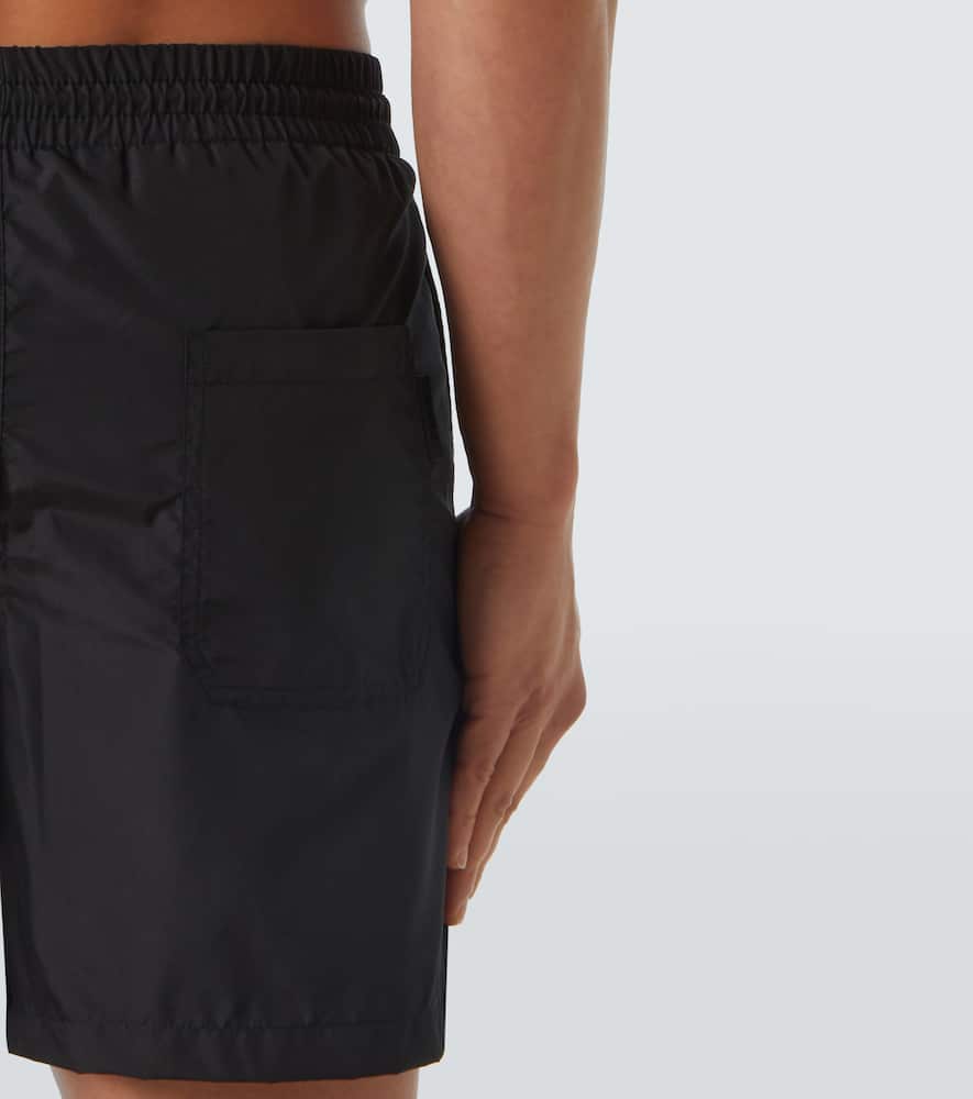 Gucci Logo poplin swim trunks