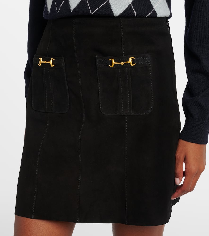 Wiley suede miniskirt
