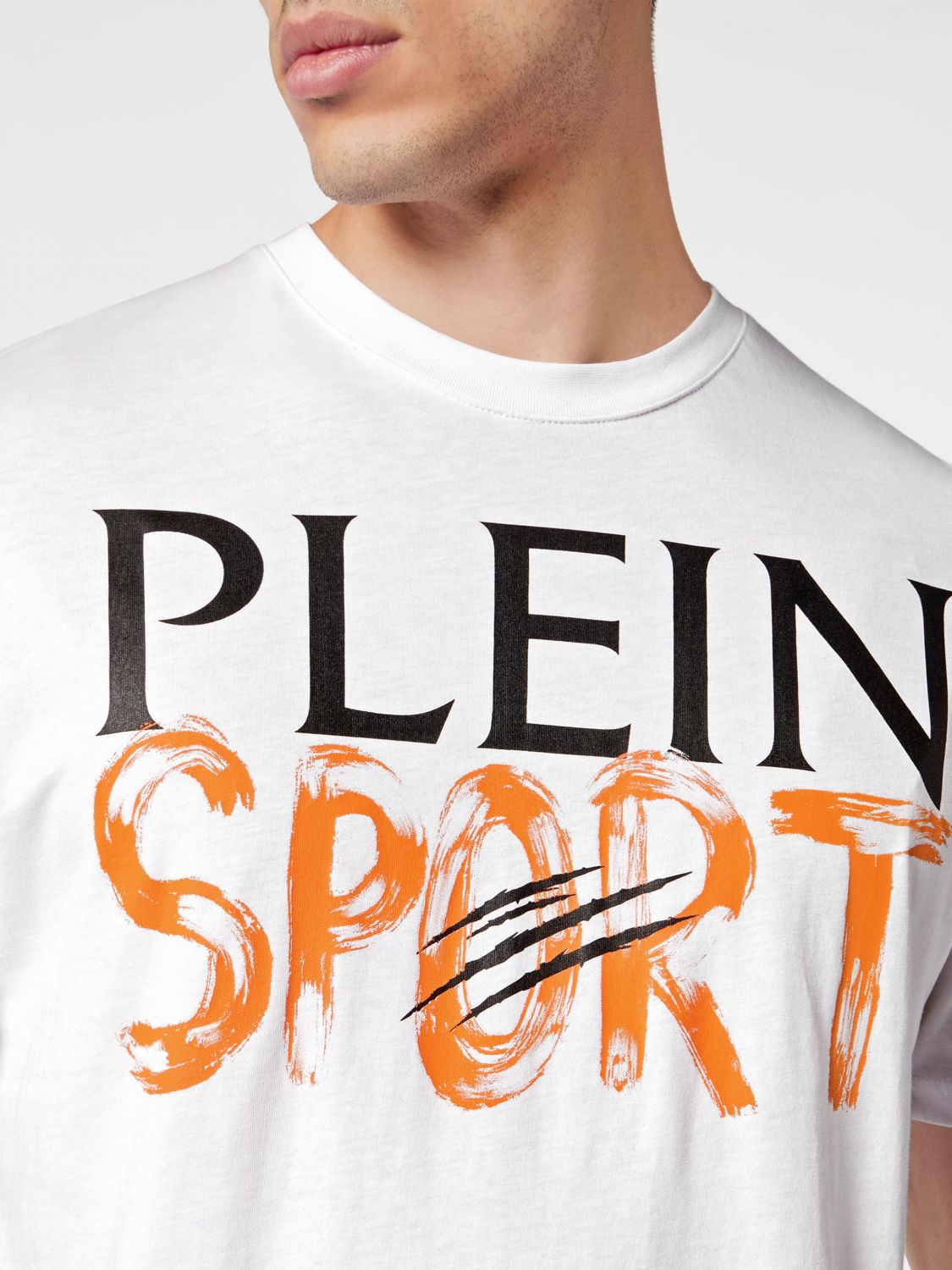 SS logo-print cotton T-shirt - Black