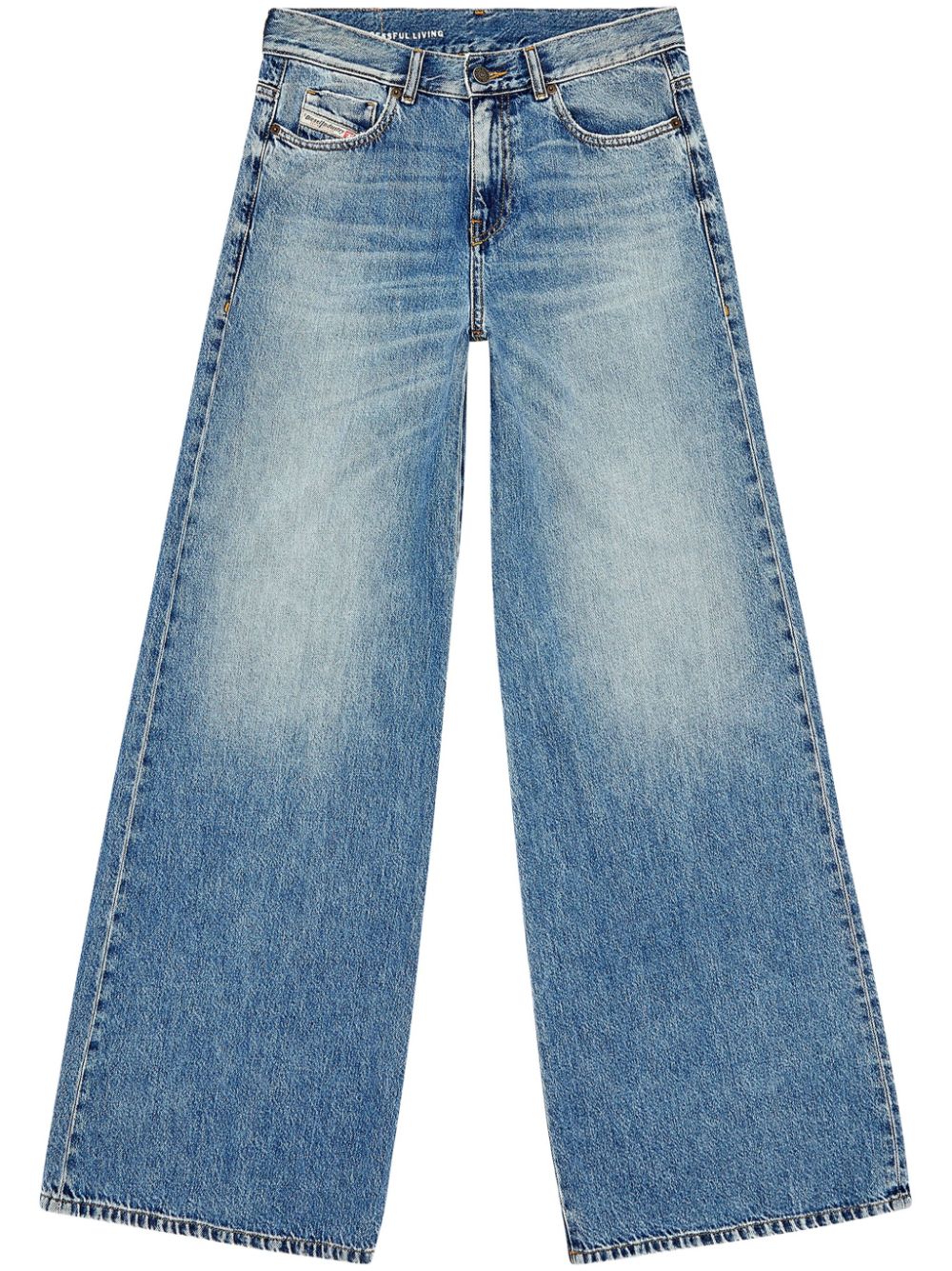 1978 D-Akemi mide-rise flared jeans - Blue