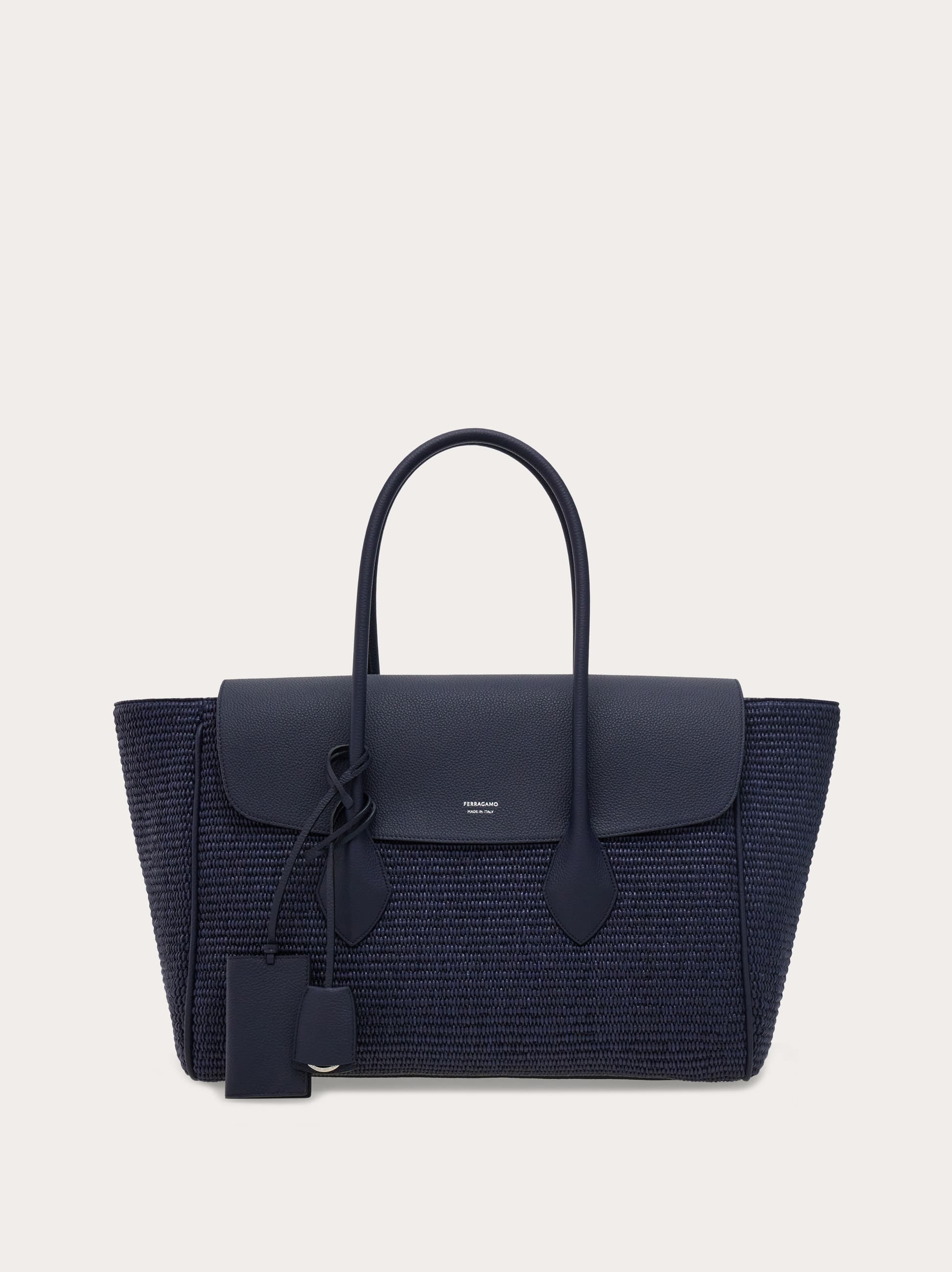 Men Tote bag East-West (XL) Blue