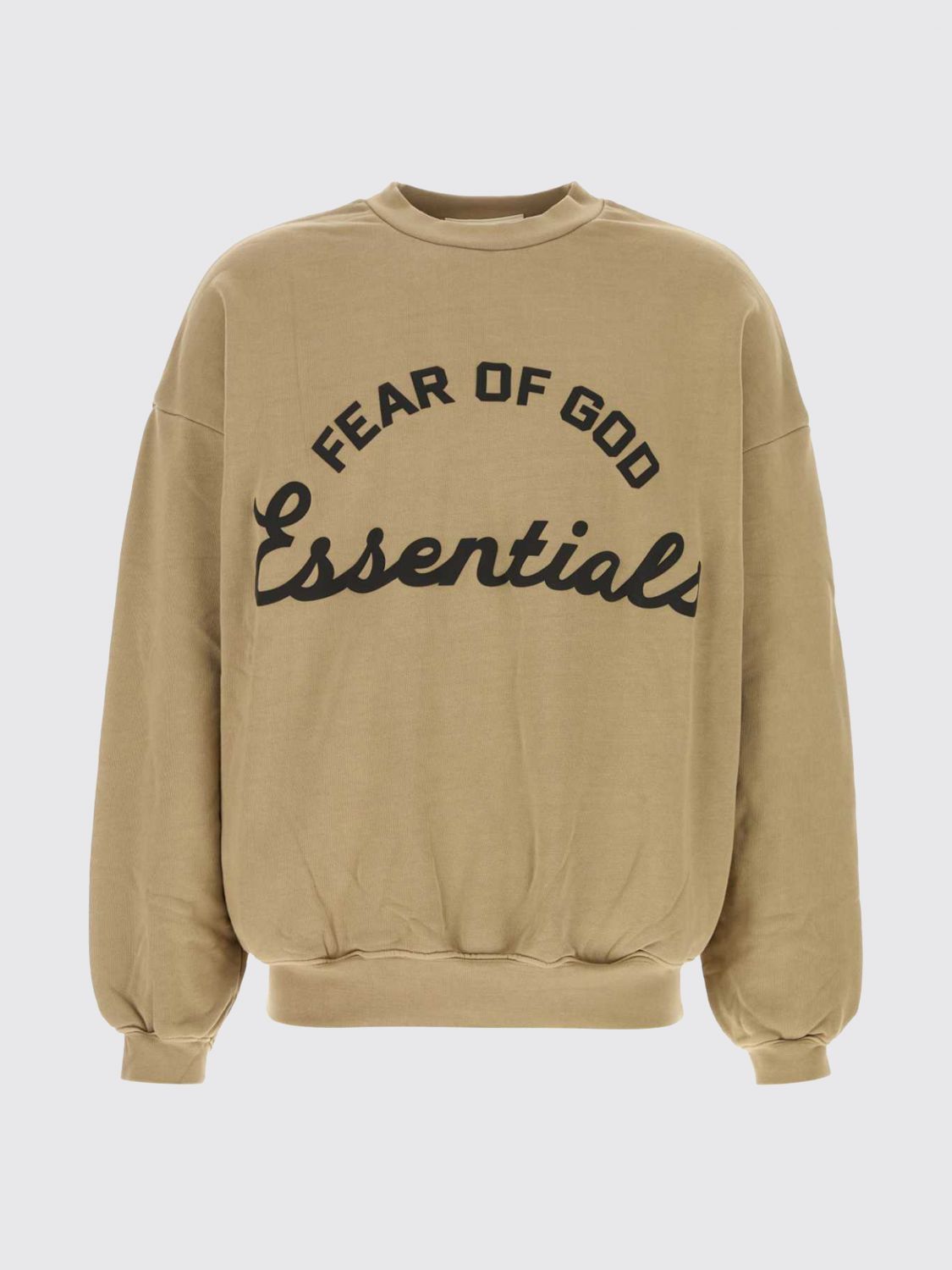 Sweatshirt Men color Beige