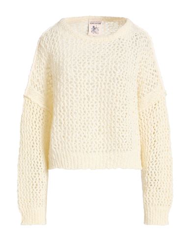 Woman Sweater Cream Size L Wool, Polyamide