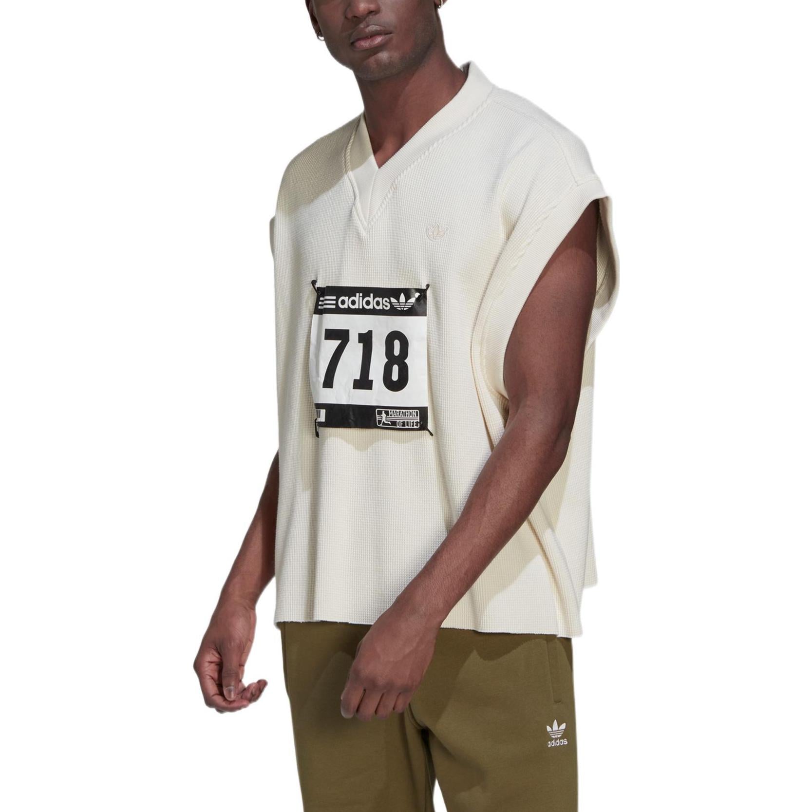 Originals Blue Version Detachable Solid Color Athleisure Casual Sports V neck Vest Pink White