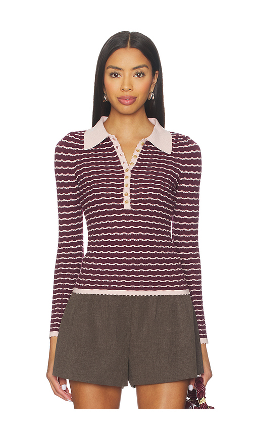 HEARTLOOM Mel Top in Boudoir. XL also in L, M