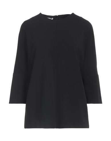 Woman Top Black Size 8 Polyester, Elastane