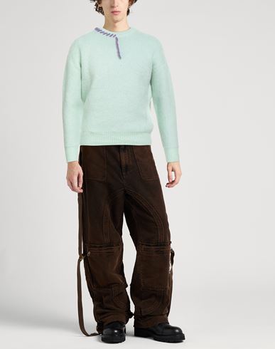 Man Sweater Light green Size XS Acrylic, Mohair wool, Polyamide, Wool
