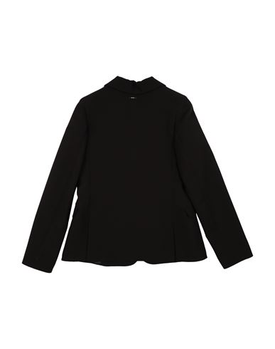 Kid Girl Blazer Black Size 16 Polyester, Elastane