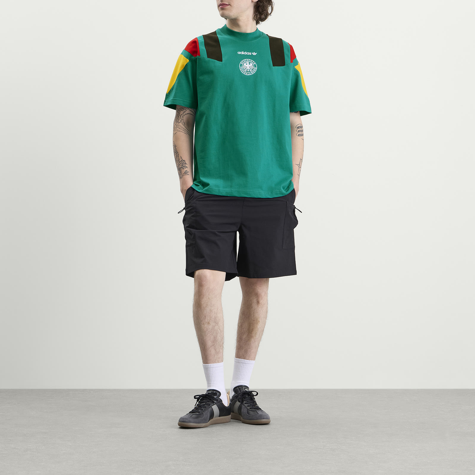 Men's DFB EQT T-Shirt Equipment Green