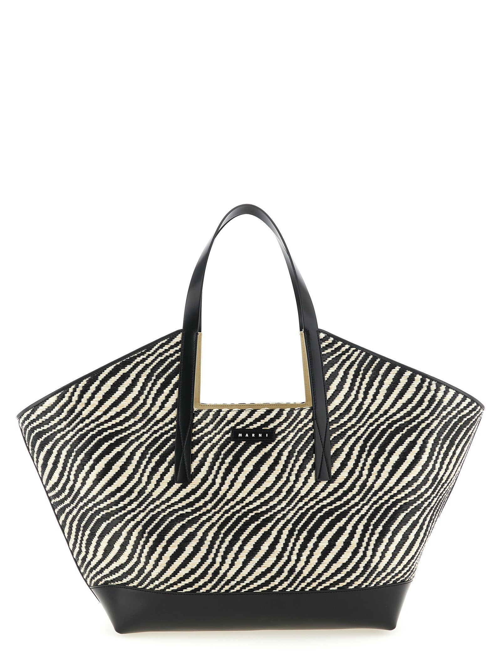 Waves Tote Bag — Black