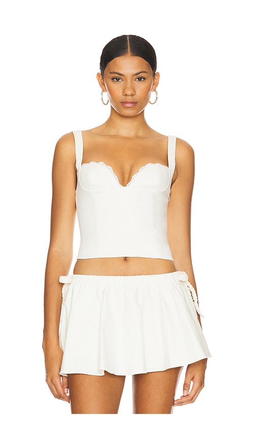 LOBA BUSTIER LOURICA in Ivory. Größe XS. Also in L