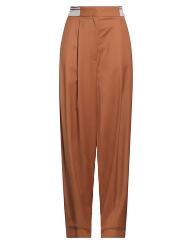 Fabiana Filippi Woman Pants Tan Size 10 Virgin Wool