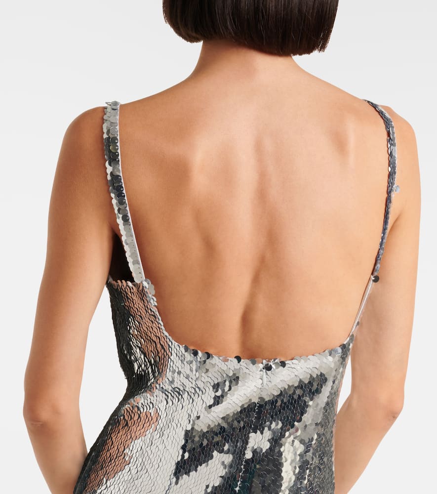 Sequined midi dress
