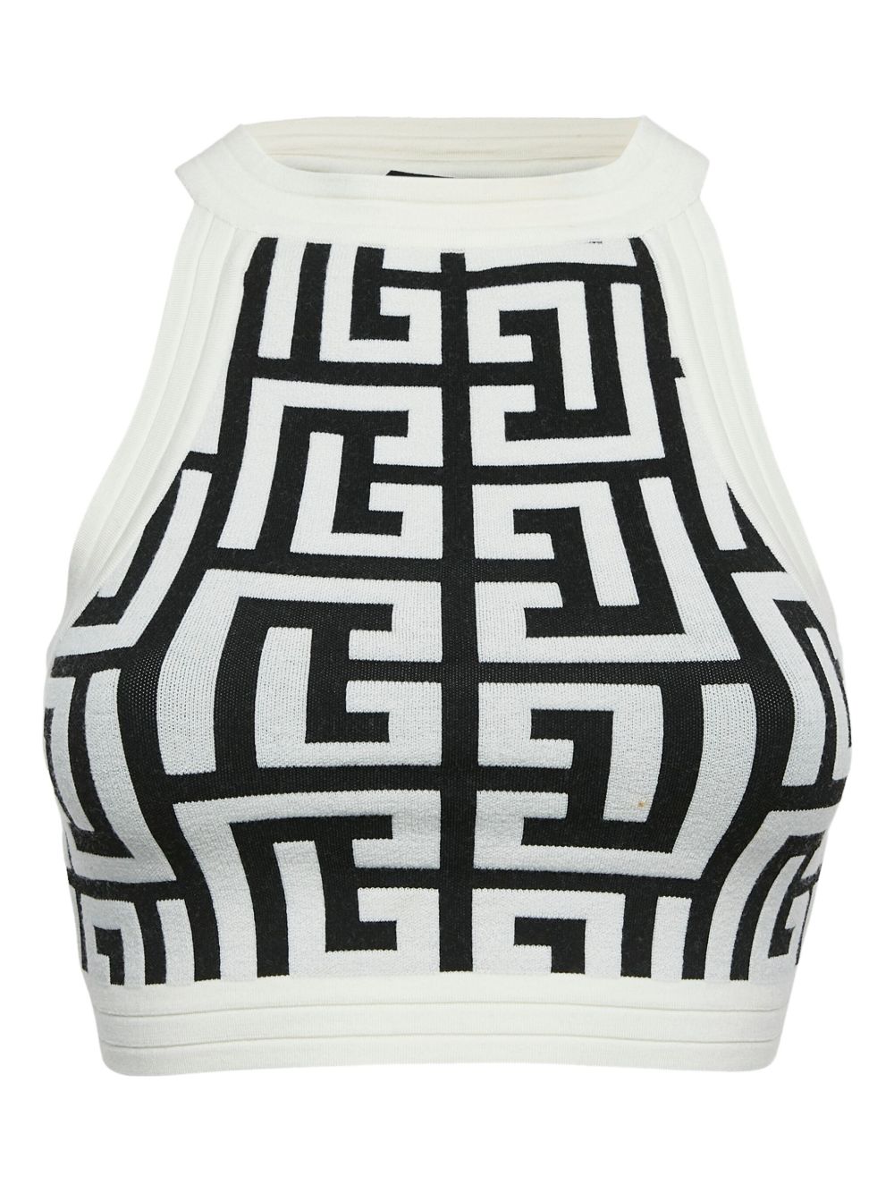 Monogram tank top - White