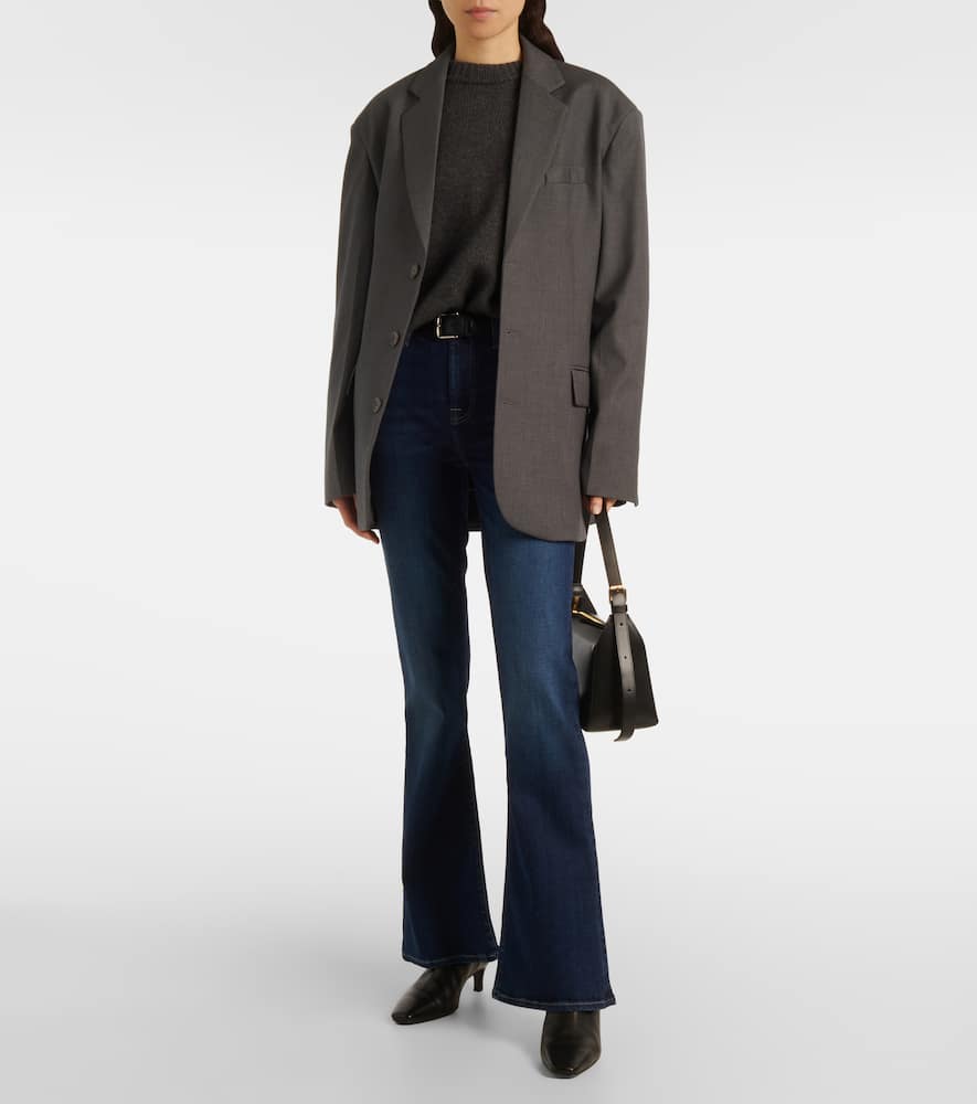 Ali high-rise flared jeans