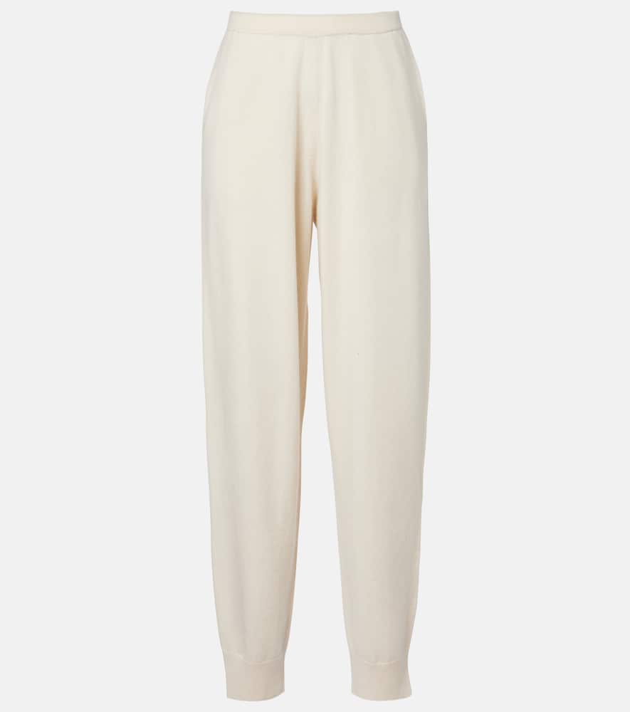 Wool and cashmere sweatpants