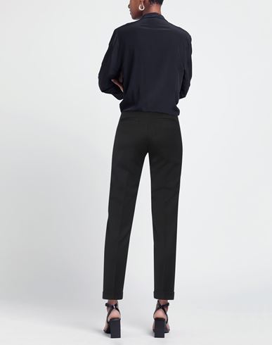 Même By Giab's Woman Pants Black Size 10 Polyester, Virgin Wool, Elastane