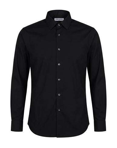 Man Shirt Charcoal Size 17 ½ Cotton, Polyamide, Elastane