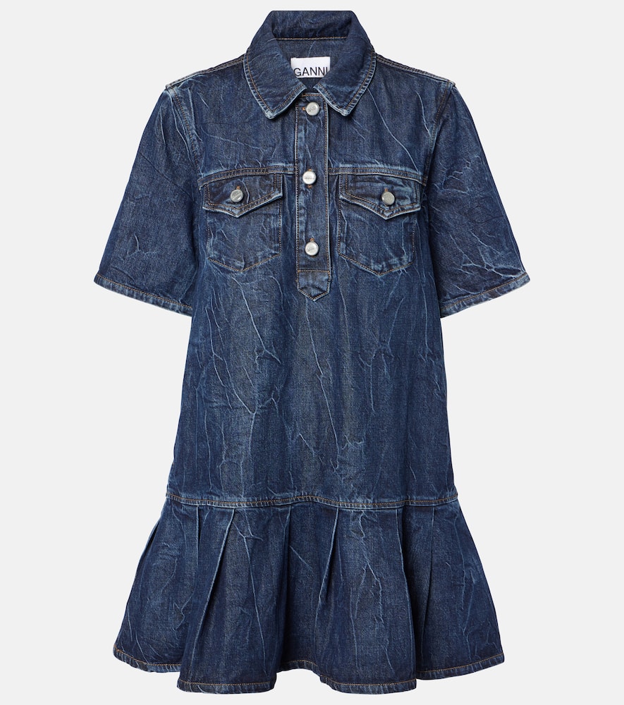 Denim minidress