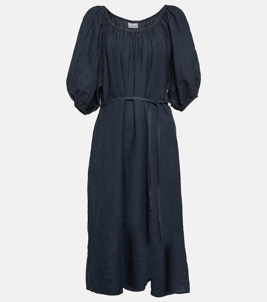 Elly off-shoulder cotton midi dress