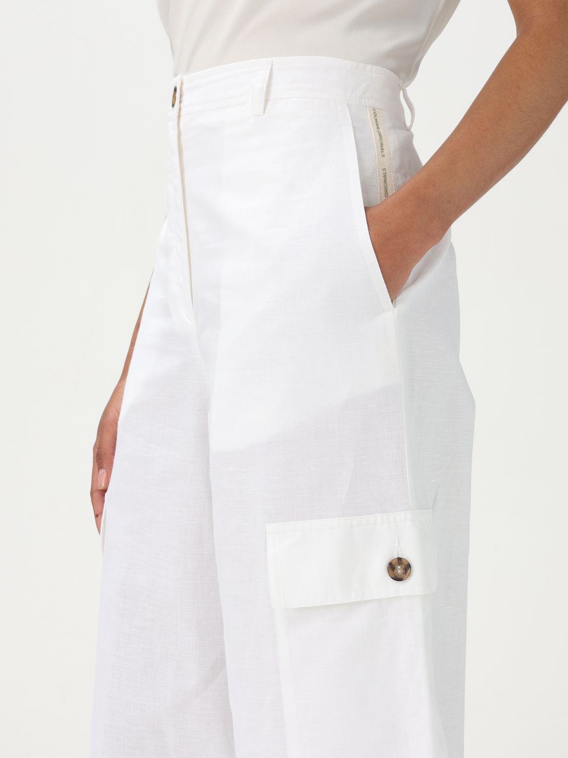 Pants COLMAR Woman color White