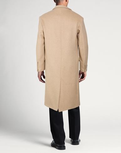 Family First Milano Man Coat Beige Size 34 Wool, Polyester