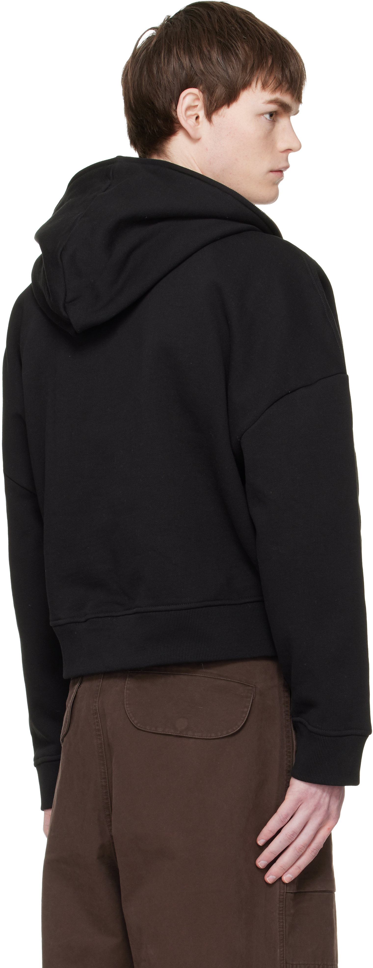 Black Eternal Zip Hoodie