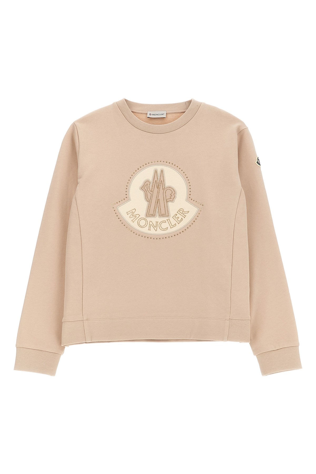 Rhinestone Logo Sweatshirt