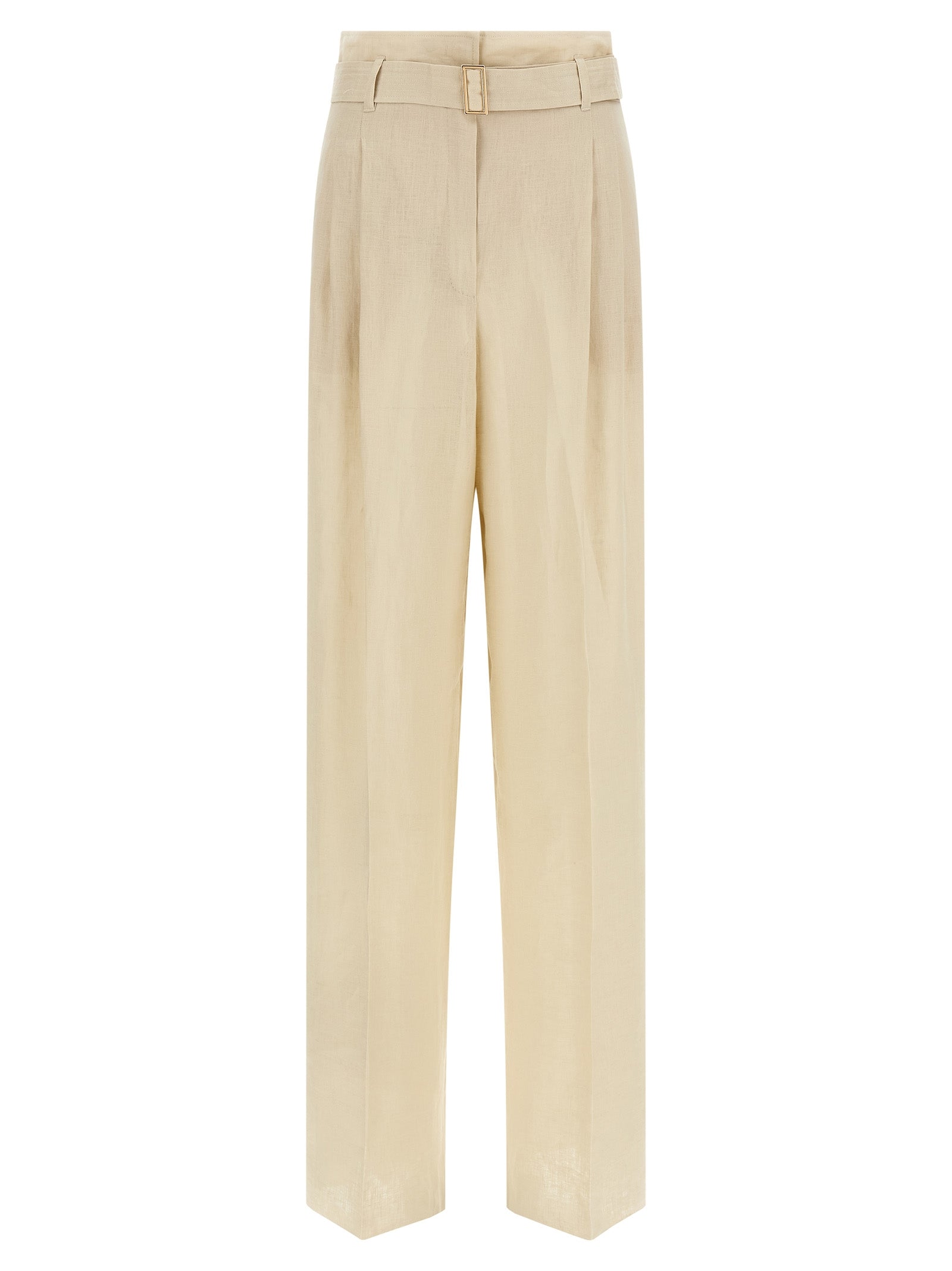 Studio Trousers — Beige