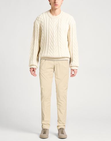 Man Pants Beige Size 32 Lyocell, Cotton, Elastane