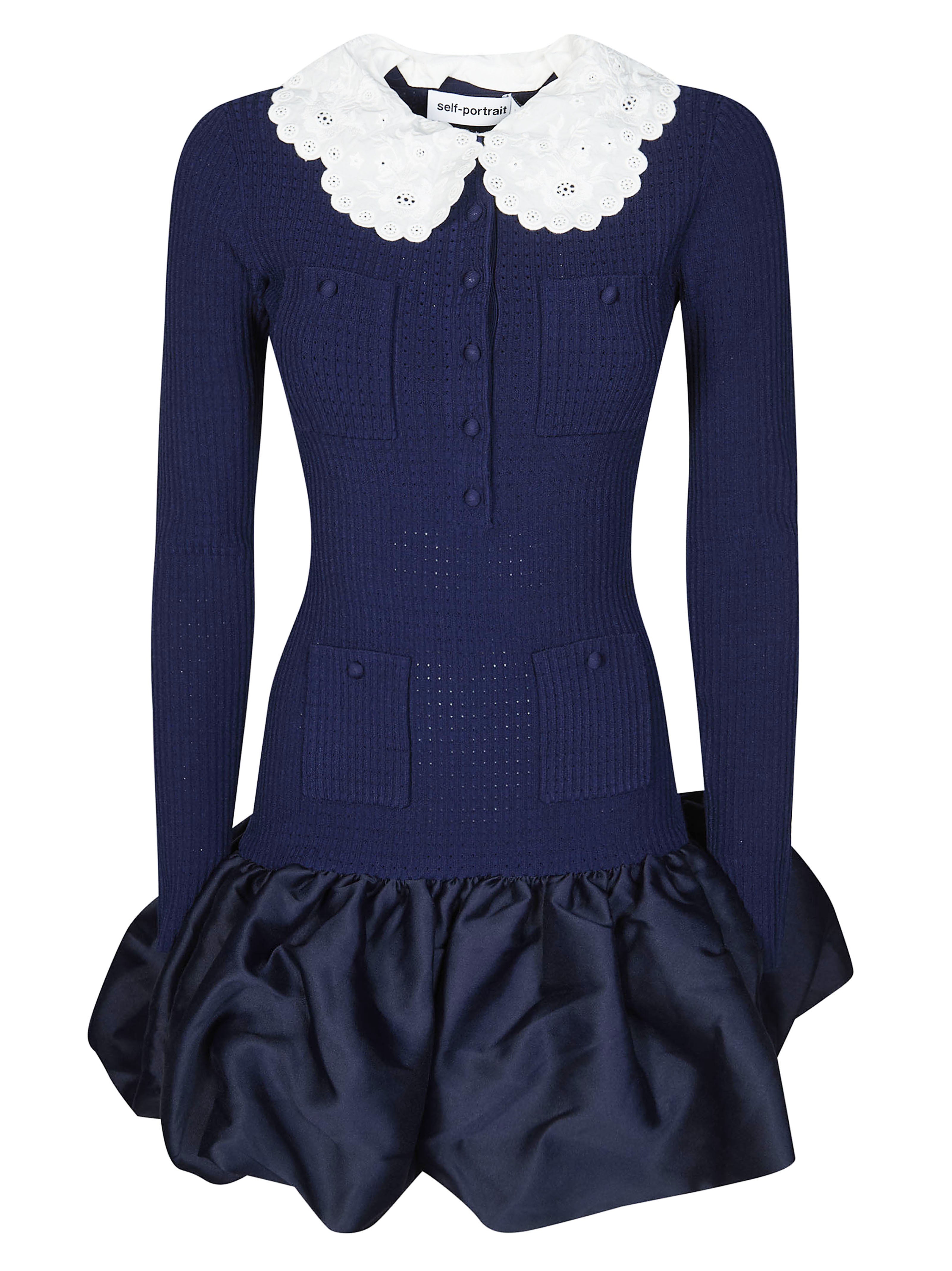 Chic Mini Suit with White Collar for Women