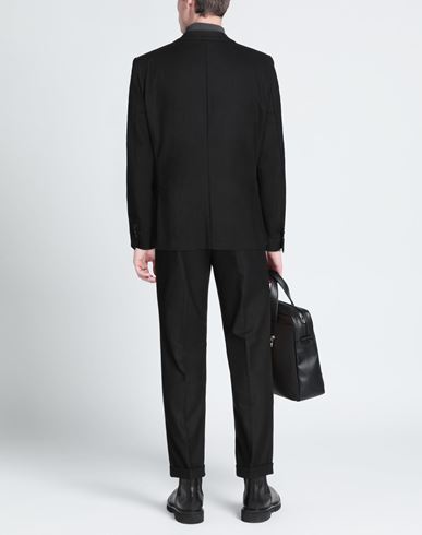 Man Suit Black Size 38 Virgin Wool