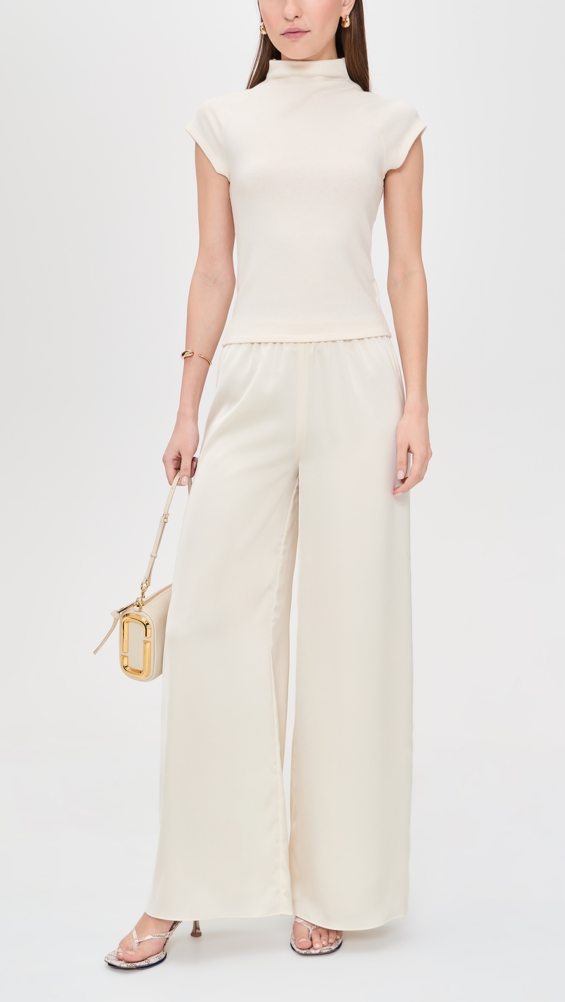 The Everything Wide Leg Pants Ivory