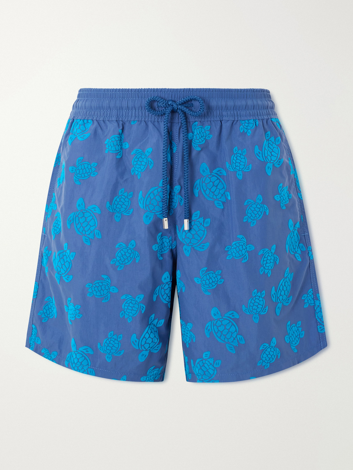 Moorea Straight-Leg Mid-Length Printed Recycled Swim Shorts