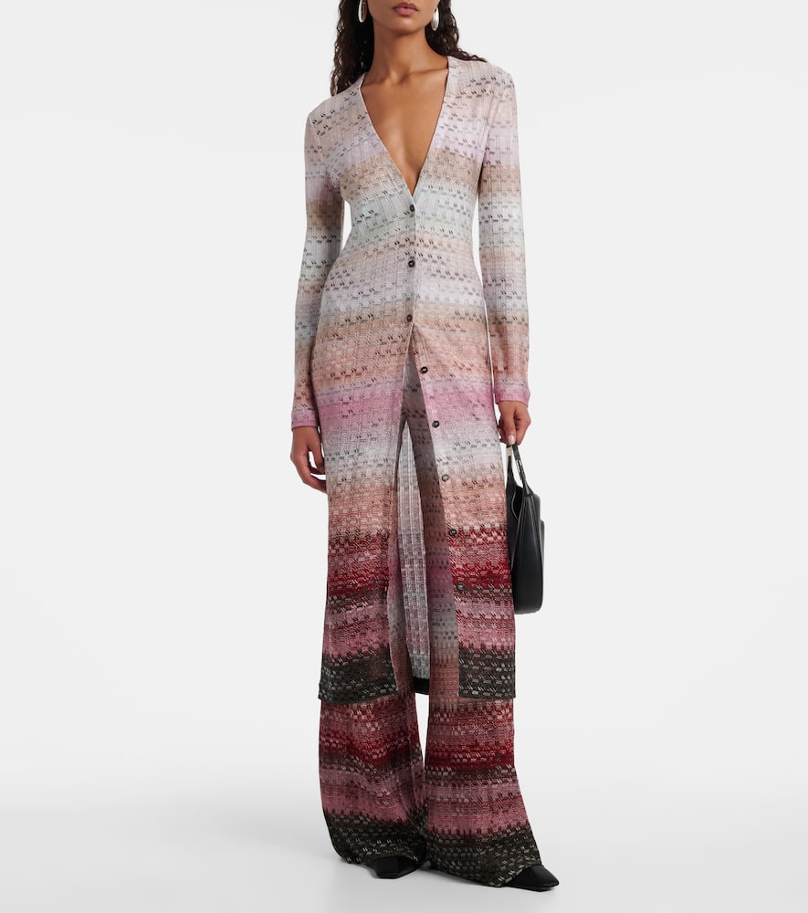 Lamé cardigan