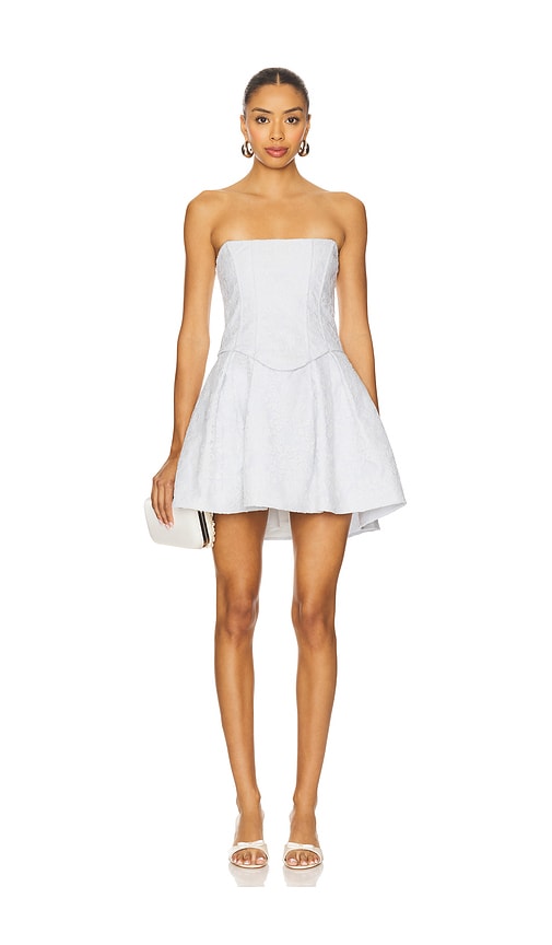 MAJORELLE KLEID JOYCE in White. Größe XXS. Also in L, M, S