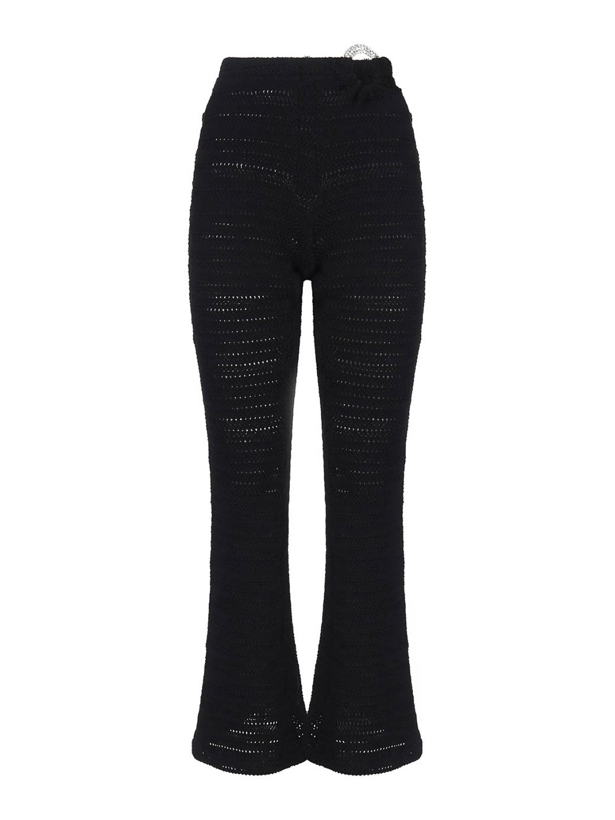 Flared Pants With Ring
