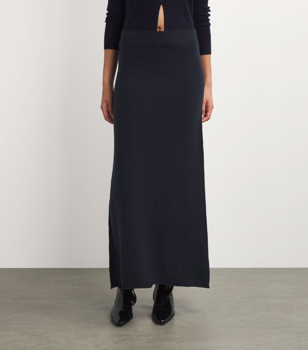 Cashmere Parker Maxi Skirt