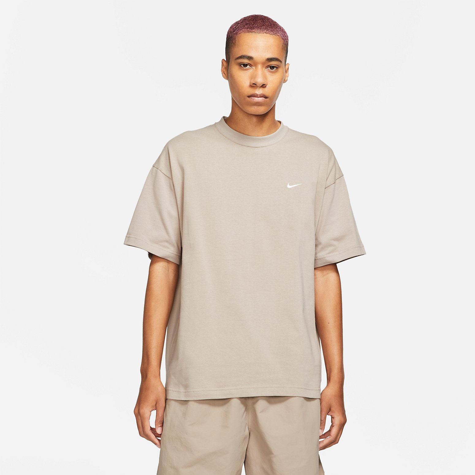 NRG Solo Swoosh T-Shirt 'Malt White'
