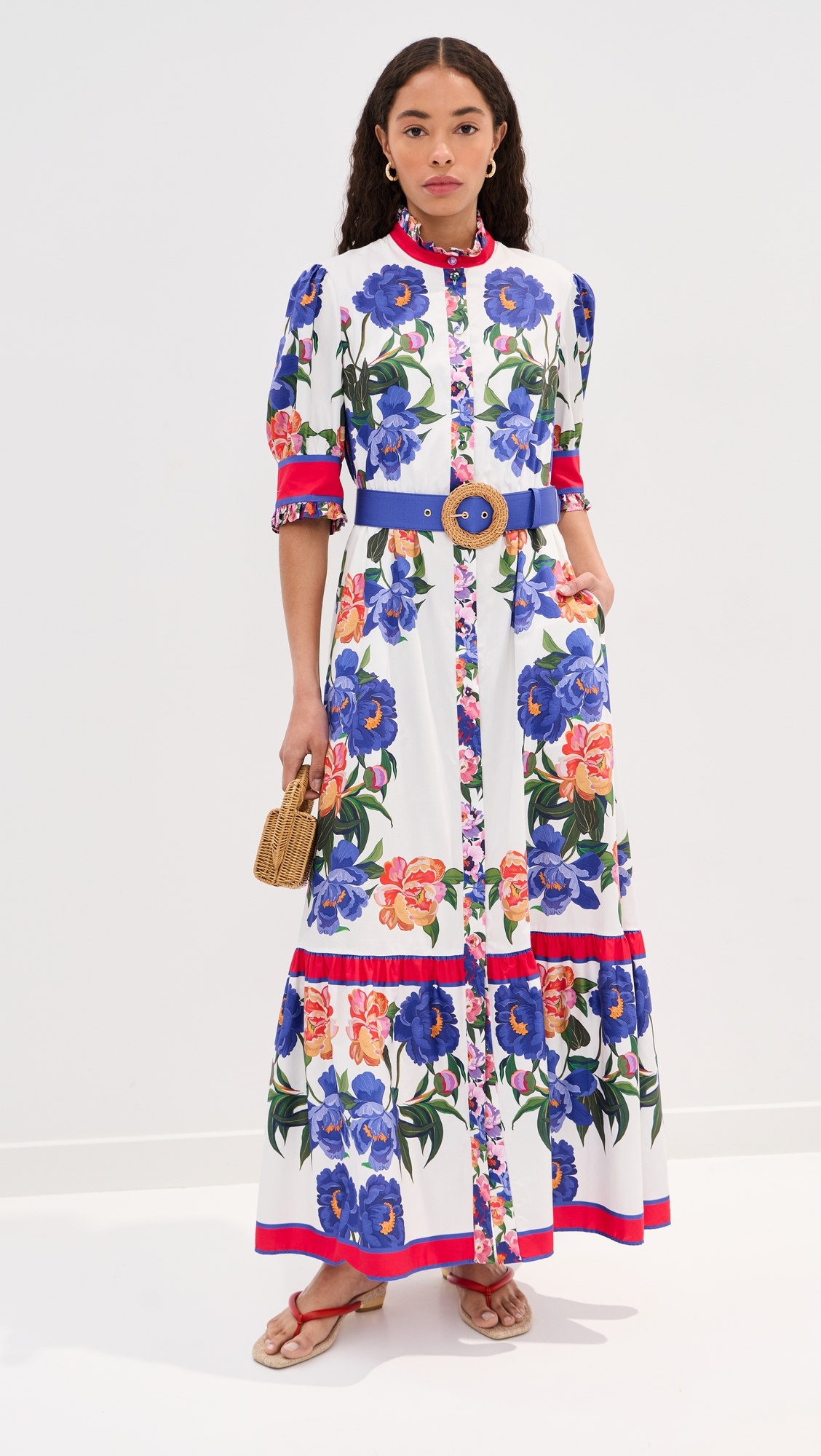 Marni Dress Floral Candy P. Ment