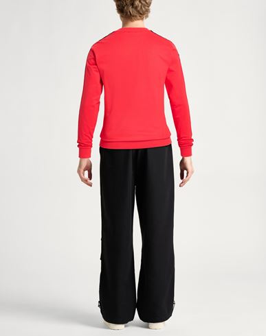 Man Sweatshirt Red Size XS Cotton, Elastane, Polyamide, Polyester