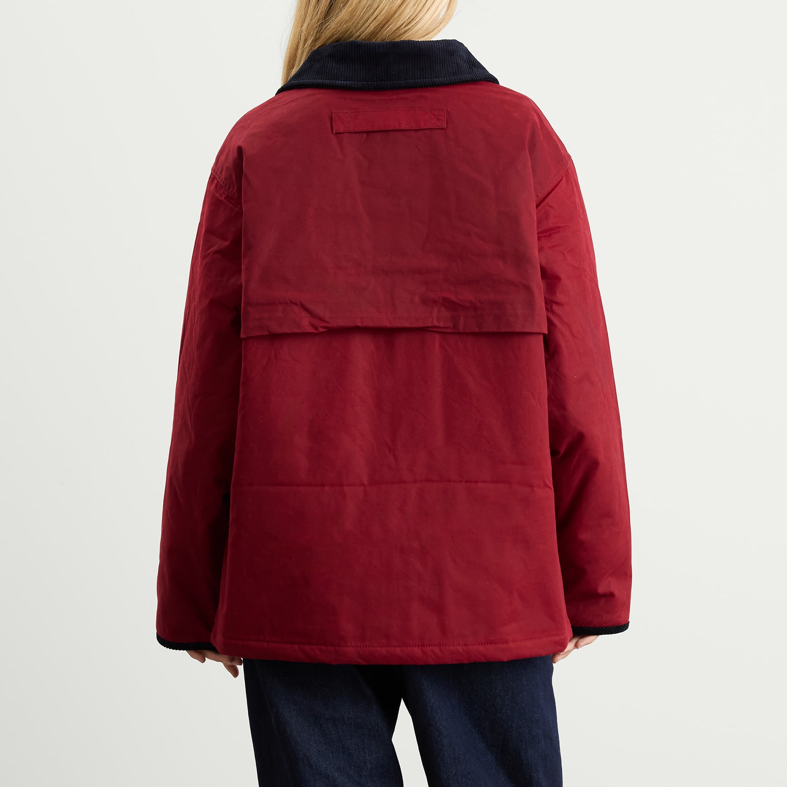 Women's Wax Rain Jacket Wine
